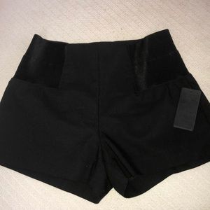Guess Black High Waisted Shorts